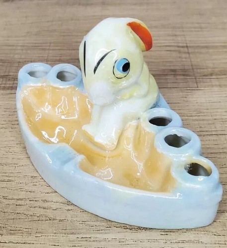 Rabbit ashtray groove with - groove,