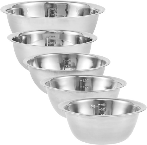 Piece stainless steel - 5, mixing