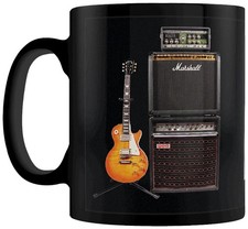 Oasis Black Mug Guitar 30th