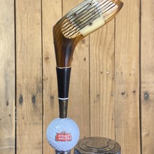 Stella Artois Beer Tap Handle Wood Driver Club & Nike Golf Ball