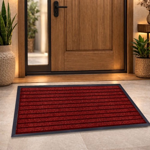 Non slip rubber door mats - rubber,