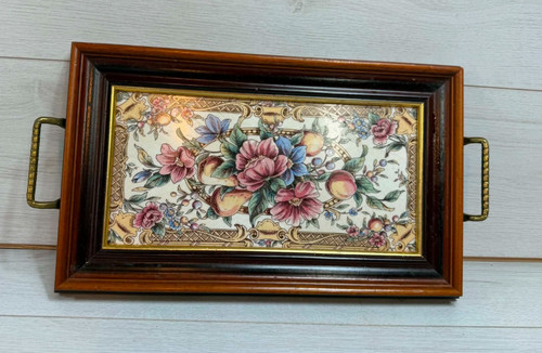 Vintage ceramic tile - vintage,