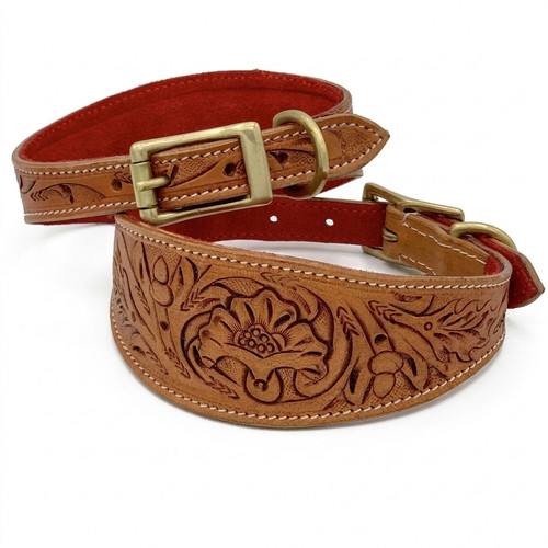 Leather whippet hand tanned - leather,