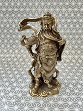 Lovely vintage brass figure - a,