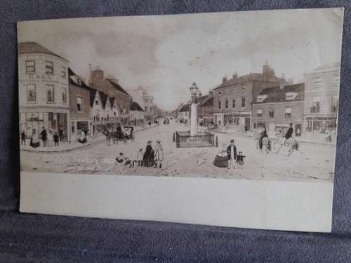 Newbury broadway repro card - newbury,