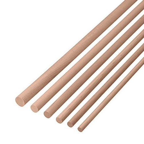 Beech wood dowel rod smooth - dowel, 1m