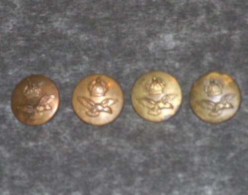 Ww11 raf tunic buttons - raf, 4