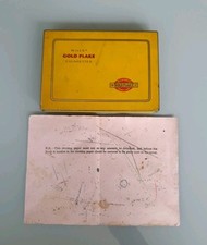 1920's WILL'S Gold Flake Honey Dew Cigarettes Vintage Tin Box - Large.