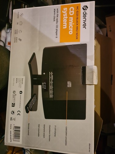 Denver 5220 mk2 compact cd - mk2,