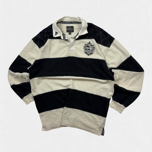 Vintage guinness striped rugby - guinness,
