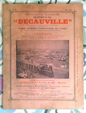 Original 1900 Decauville catalogue No.99 narrow gauge railway engineers book