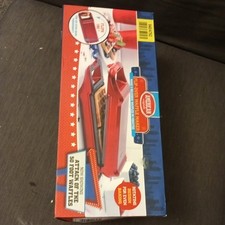 American Originals Red Waffle Maker with Flip-Over Design and Non-Stick Plates