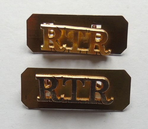 Royal tank regiment brass - royal,