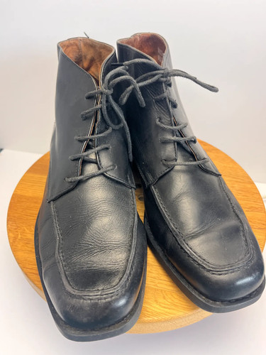 Next leather lace boots uk8 - boots,