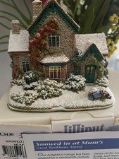 Lilliput Lane ~ SNOWED IN AT MUM's  ~ 2008 ~ Deeds & Boxed