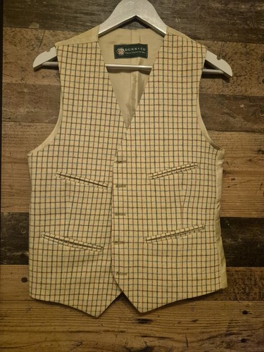 Dunn tattersall check gilet - dunn&co,