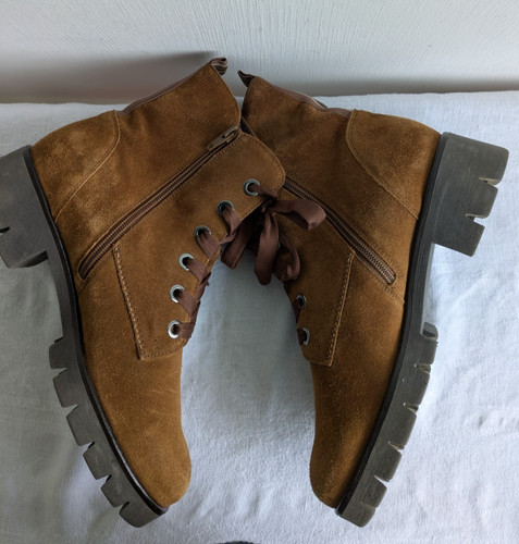 Gabor suede brown - brown, fleece