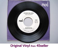 MADELINE BELL promo 'Picture Me Gone' Rarer MOD label + cover Northern Soul 45
