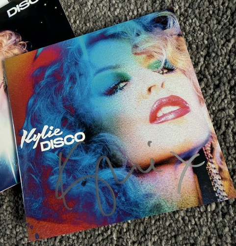 Kylie minogue signed disco - minogue,