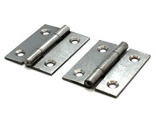 Small Butt Hinges 40mm Zinc