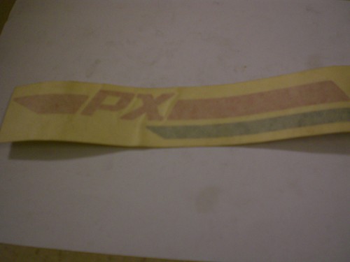 Honda px50 frame emblem r - frame,