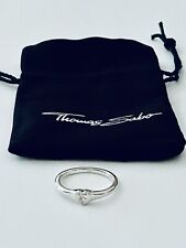 Thomas Sabo Sterling Silver Ring Size 56. New In Package