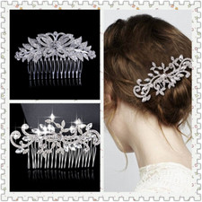 Bridal Flower Diamante Pearl