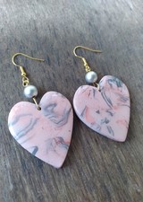 Handcrafted Heart Polymer Clay