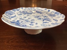 PORTMEIRION 'BOTANIC BLUE' CAKE STAND