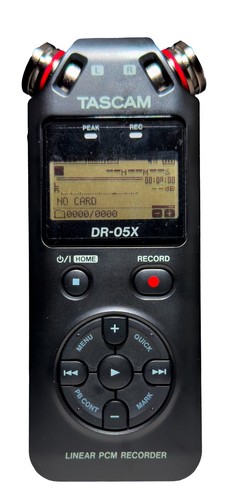 Tascam 05x linear - linear, pcm