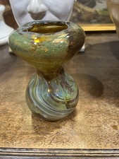 Beautiful Vintage Hand Blown Miniature Glass Vase Home Decor Ornament Gift Idea