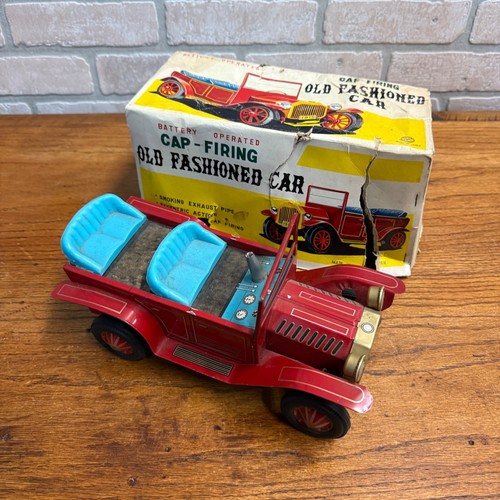 Vintage tin toy - cap-firing, old