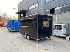 Mobile Food Trailer in Black |