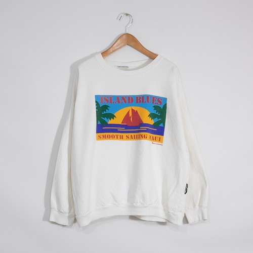Vintage 90s island blues - blues, maui