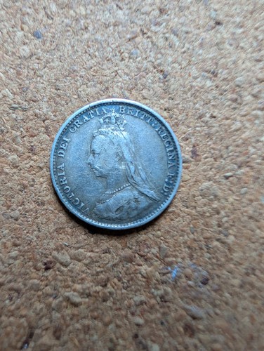 1889 threepence british - british, silver