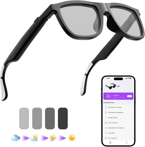 Smart glasses color change - smart, color-change