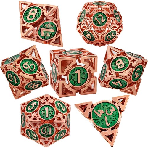 7pcs poly dice set - poly,