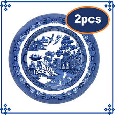 2-Set Blue Willow Dinner Plate