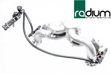Radium 20-0984 Fuel Rail Plumbing Kit for Subaru 08+ WRX STI Top Feed Parallel