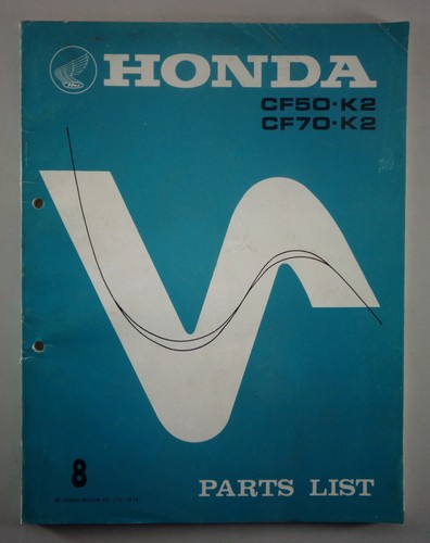 Parts list honda chaly 50 - parts,