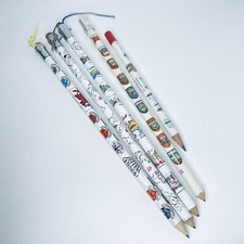 Vintage Rare 1980's Extra Large Jumbo Pencil X 5 Collectors Travel Souvenir 38cm