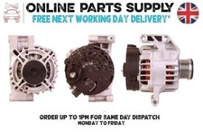 Alternator for Vauxhall Agila Corsa D Meriva B 1.3 CDTi 2008 to 2014 New 120 Amp