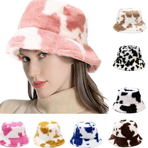 Winter faux fur cap fluffy - 1x,