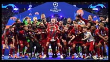 Liverpool FC Champions League Canvas Framed Poster | Wall Art , Customized Gift