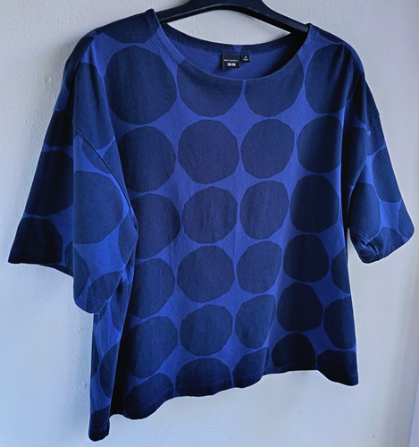 Marimekko uniqlo boxy blue - marimekko,