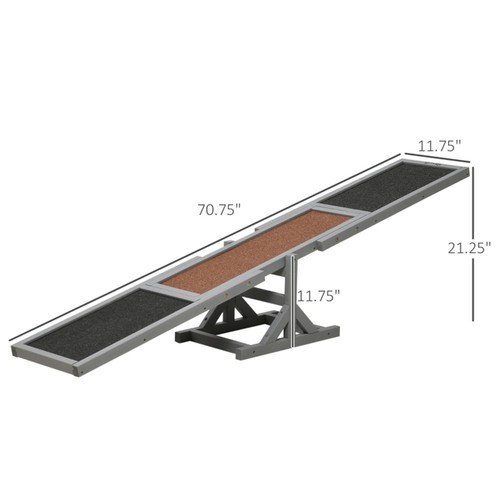 Wooden dog agility seesaw - agility,