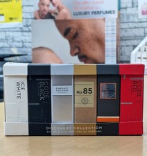 NEXT Set of 6 10ml Eau de Parfum Discovery Gift Set For Men. Mini Eau De Parfum