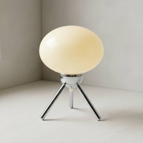 Toadstool table lamp iron base - toadstool,