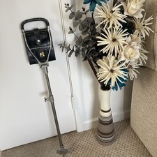 Vintage RELUM Shooting Stick with Black Leather Seat