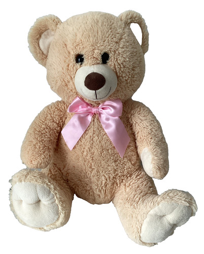 Large sitting teddy bear - large,